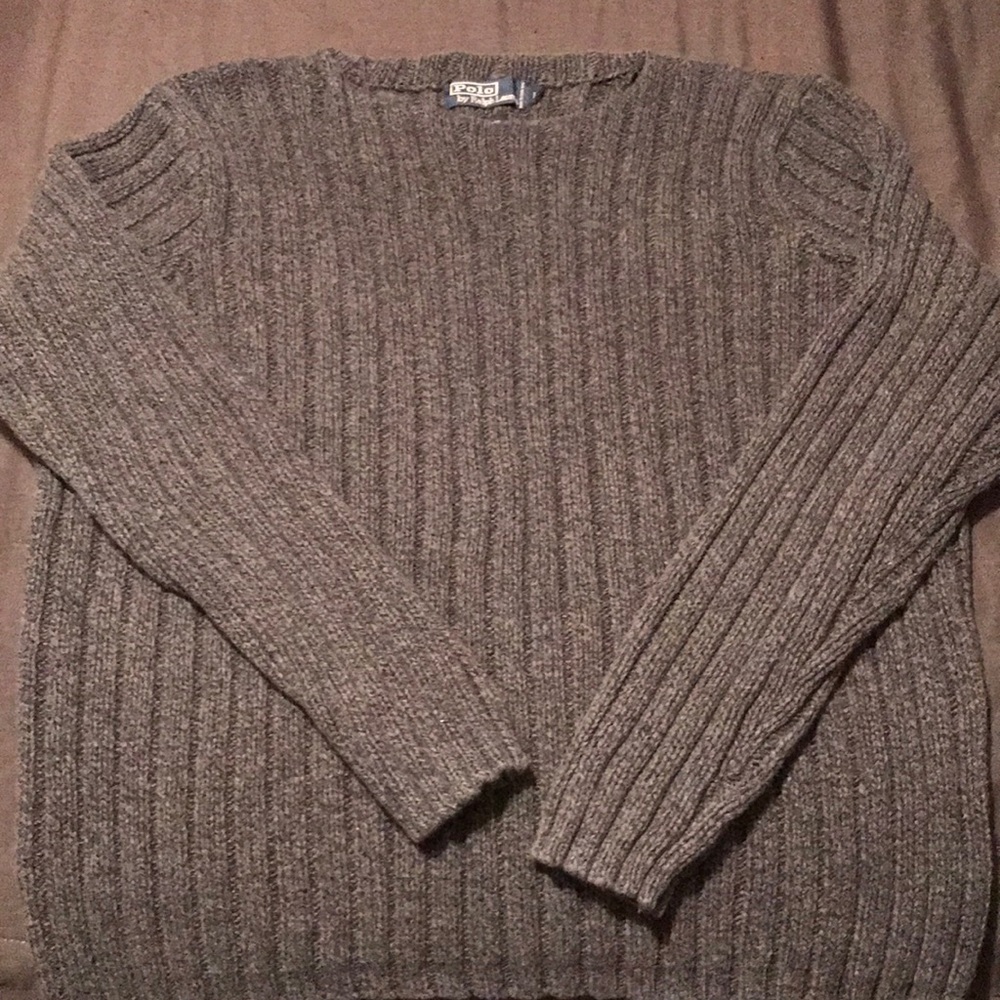 Polo Ralph Lauren gray pull over sweatshirt